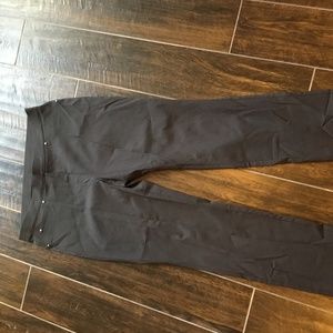 Brown pull on pants